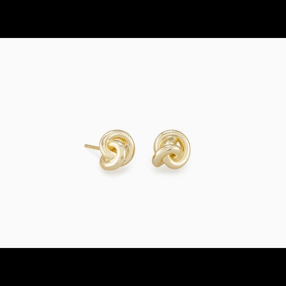 Kendra Scott Jewelry - Kendra Scott tie knot gold earrings